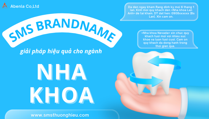 SMS Brandname nha khoa