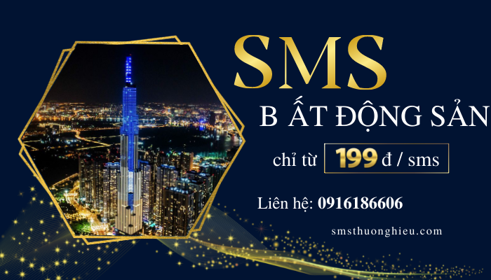 SMS Brandname BĐS giá rẻ