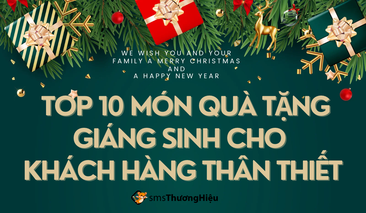 Top 10 món quà tặng giáng sinh