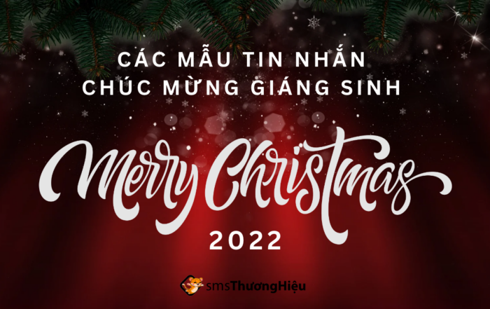 mẫu tin nhắn mừng giáng sinh 2022
