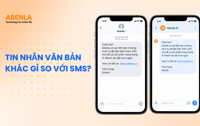Tin Nhắn Văn Bản Khác Gì So Với SMS?