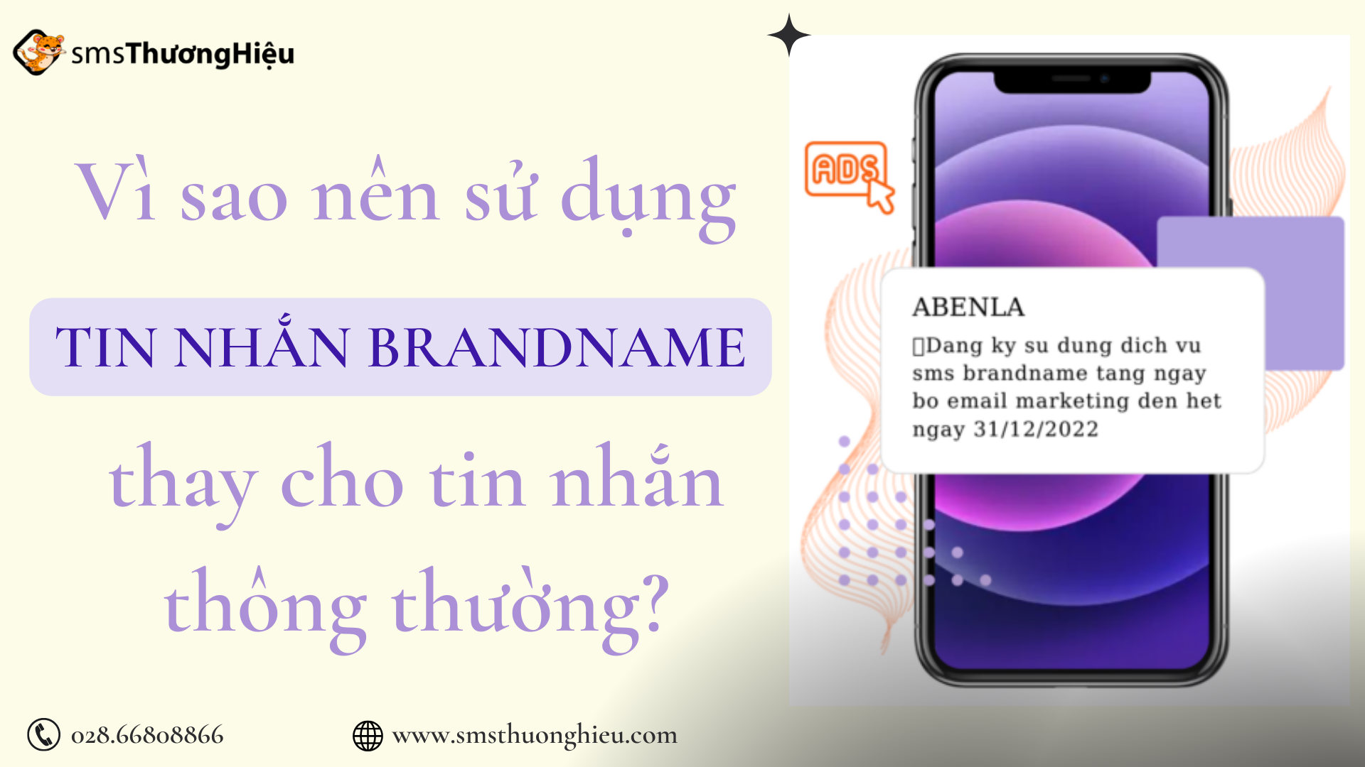 Vì sao nên sử dụng tin nhắn brandname thay cho tin nhắn thông thường