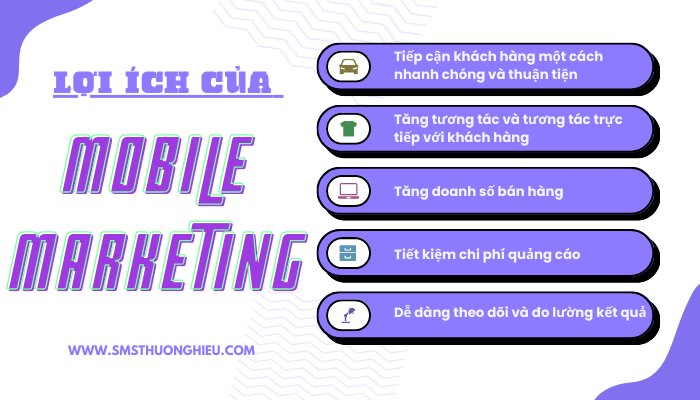 Lợi ích của mobile marketing