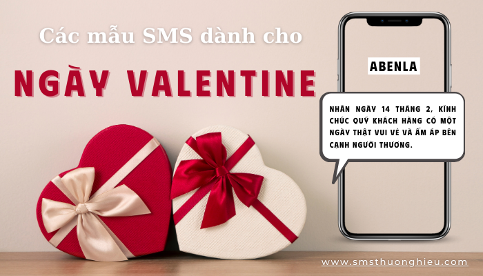 Các mẫu sms dành cho ngày Valentine