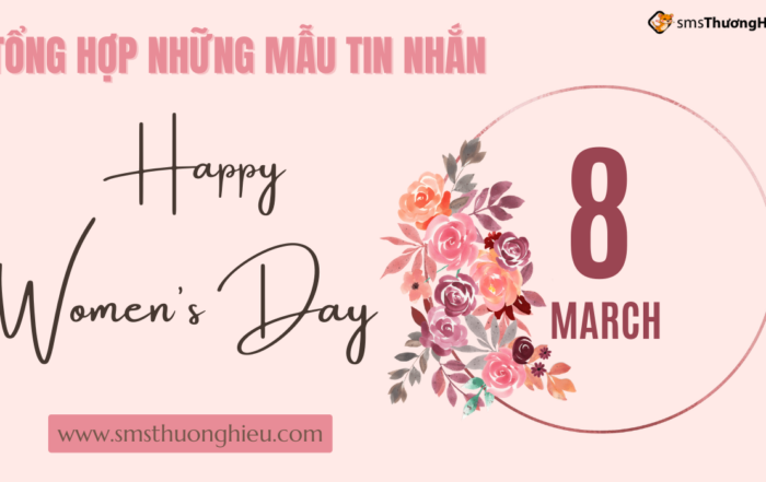 Mẫu tin nhắn 8/3