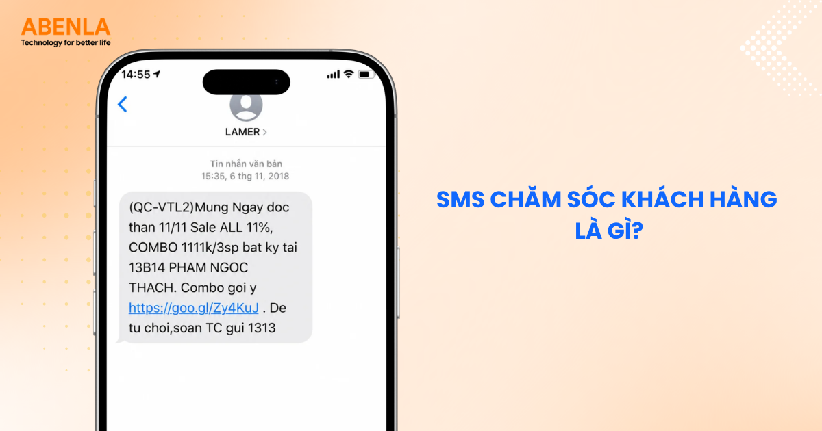 SMS chăm sóc khách hàng là gì?
