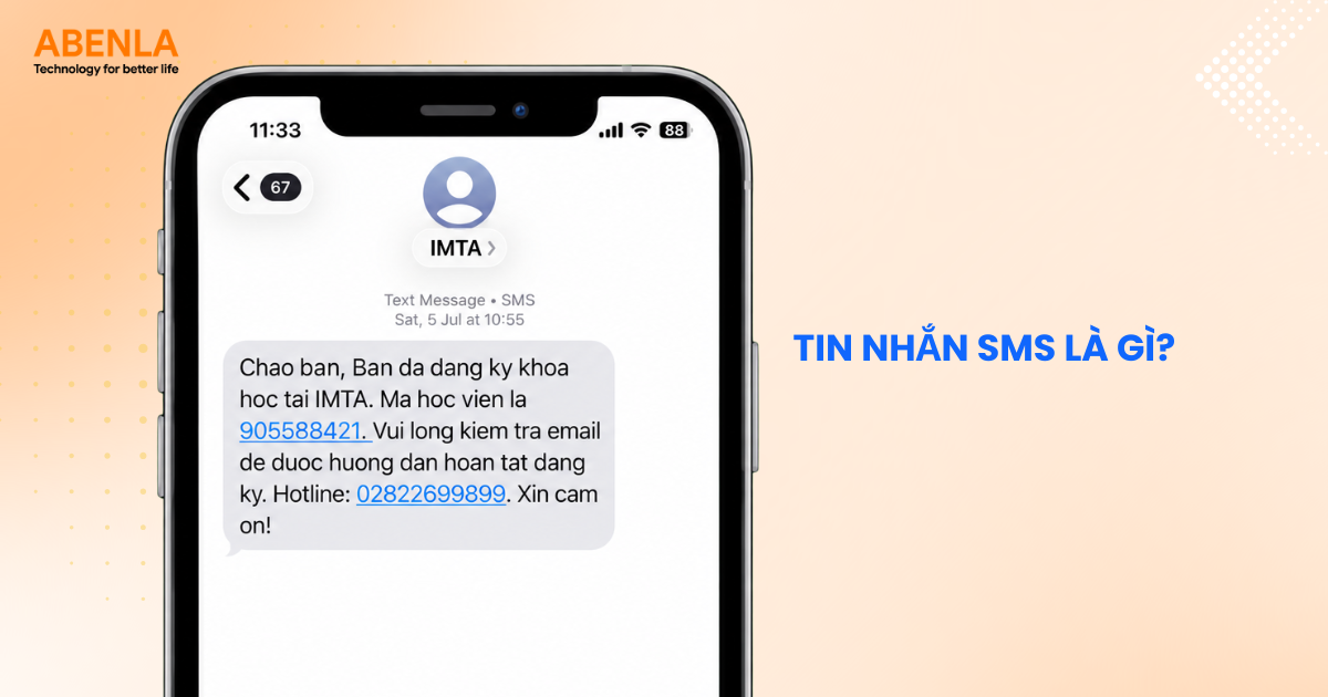 Tin nhắn SMS là gì?