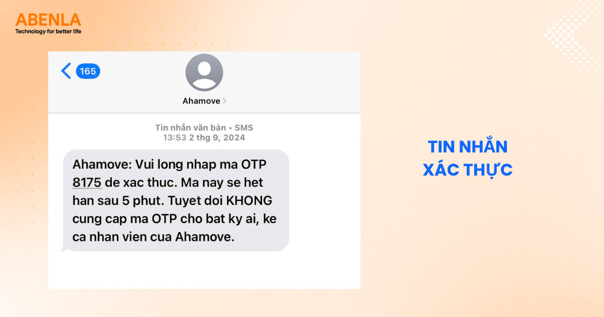 Tin nhắn xác thực