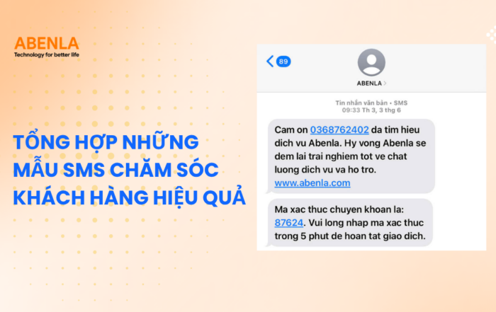 Tổng Hợp Những Mẫu SMS Chăm Sóc Khách Hàng Hiệu Quả