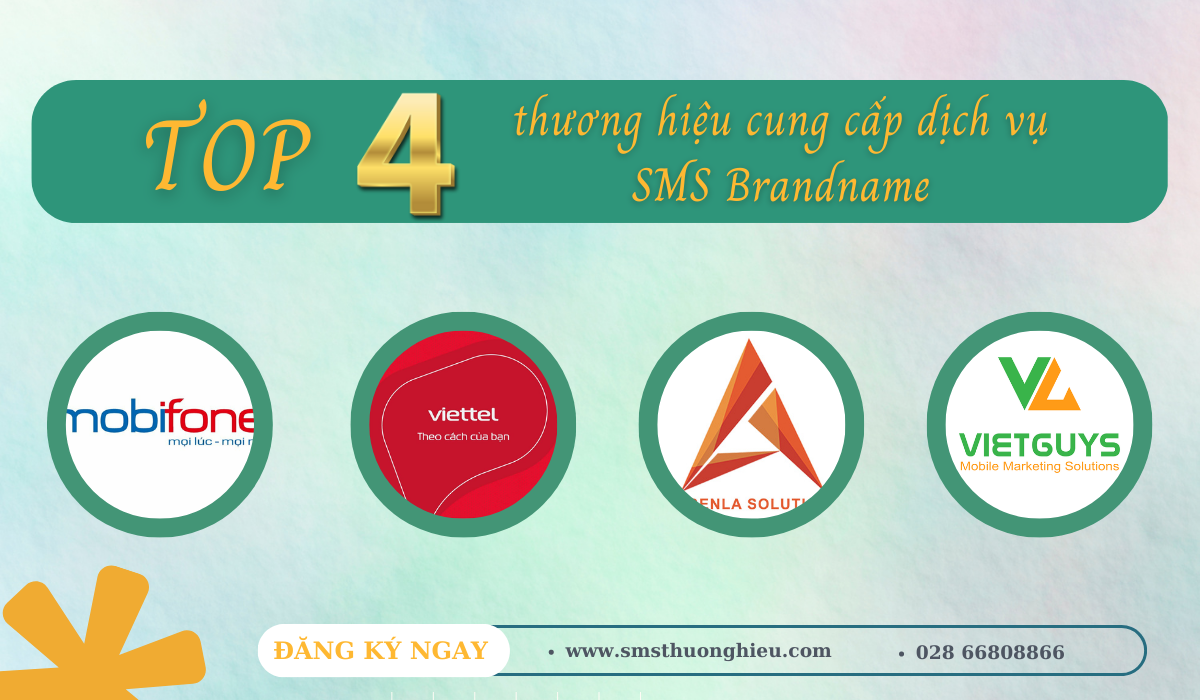 Top 4 thương hiệu cung cấp sms brandname