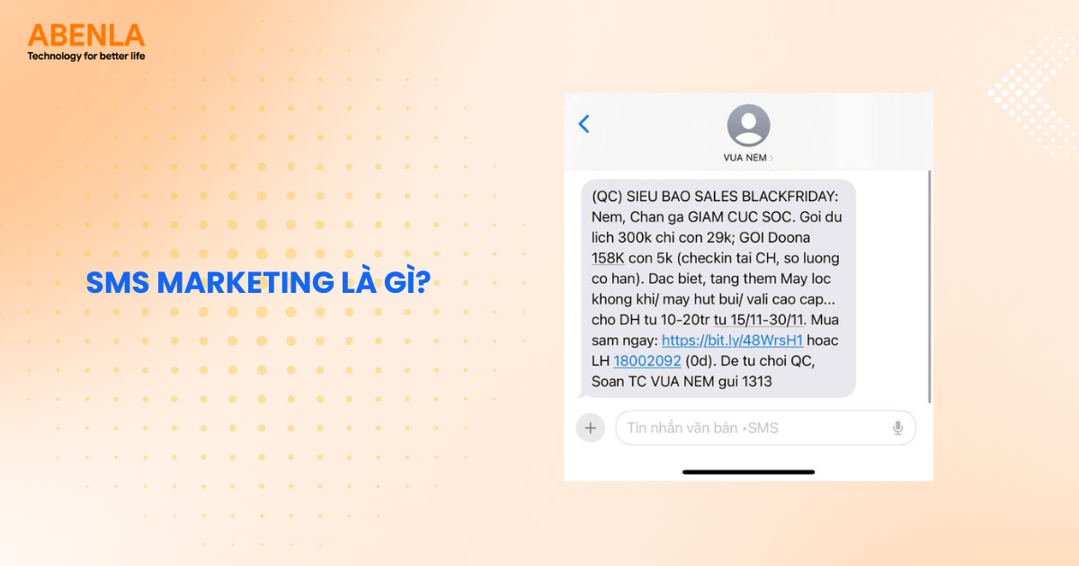 SMS Marketing là gì?