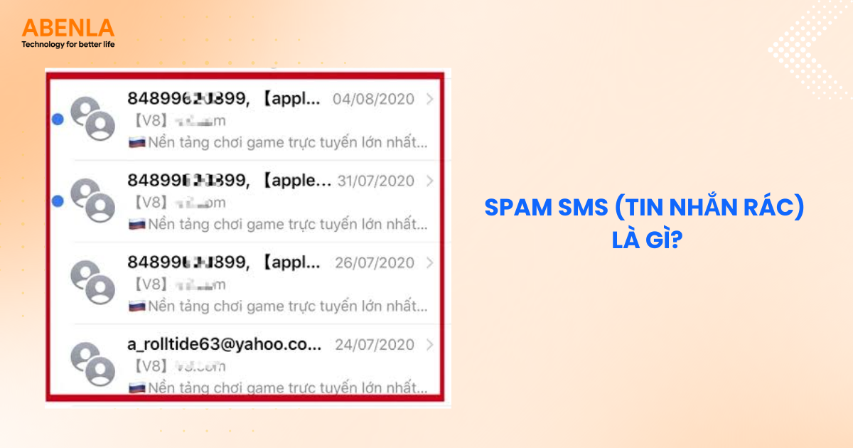 Spam SMS (tin nhắn rác) là gì?