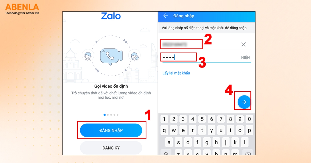 Có thể đăng nhập 1 zalo trên 2 điện thoại