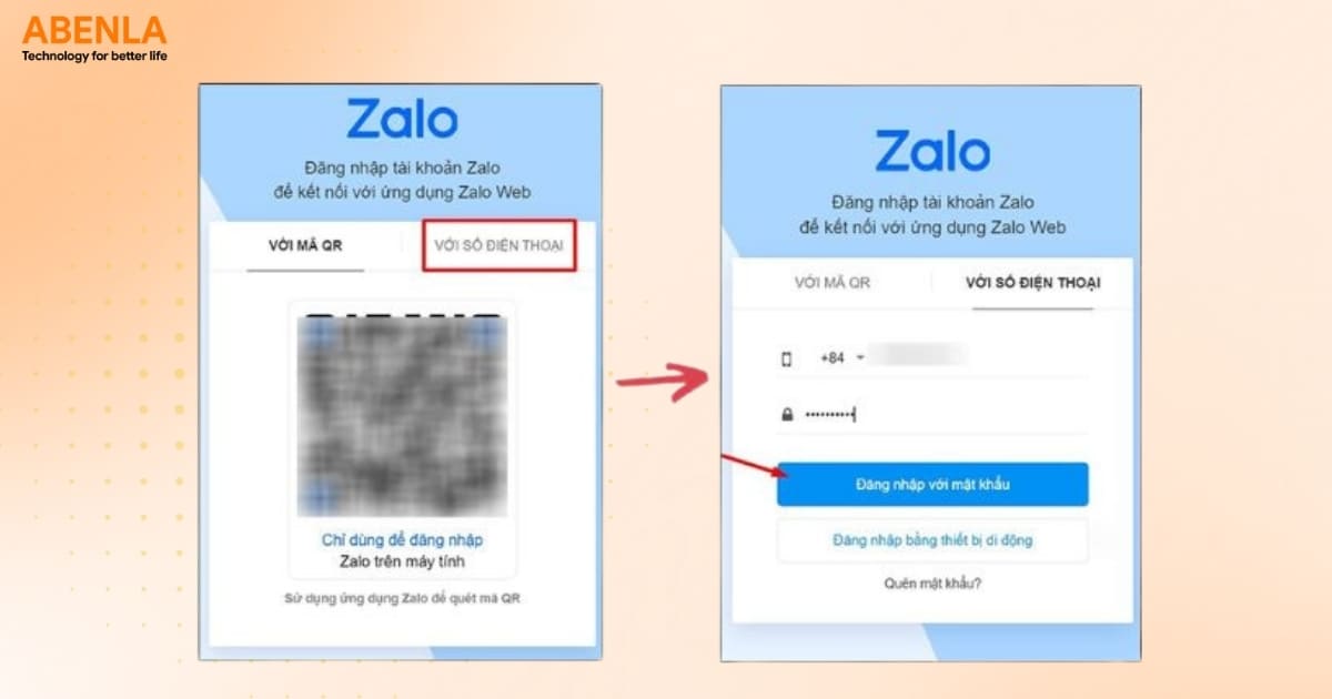 Đăng nhập Zalo cá nhân