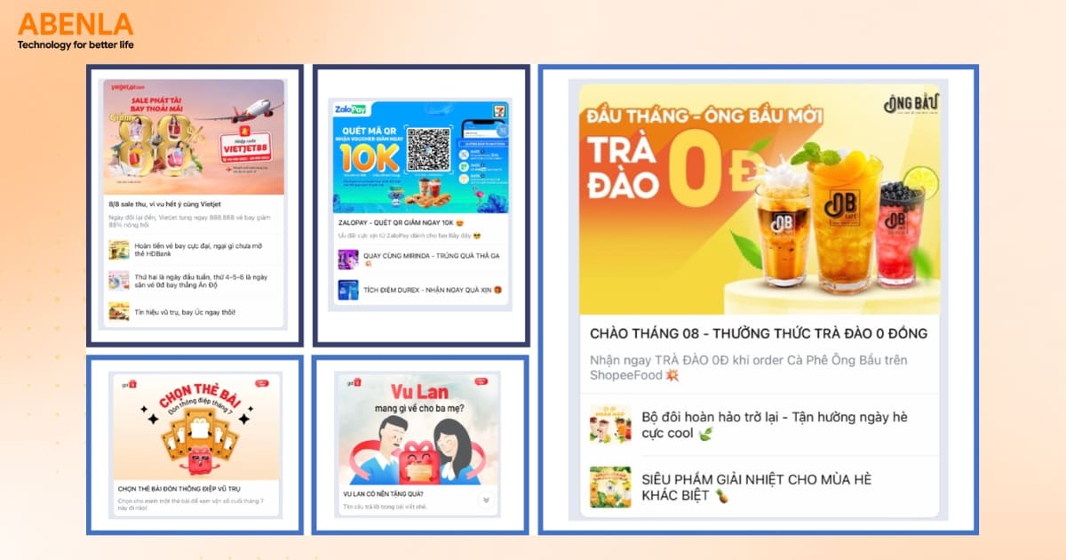 Tính năng Broadcast trên Zalo