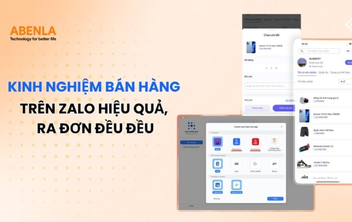 bán hàng trên Zalo