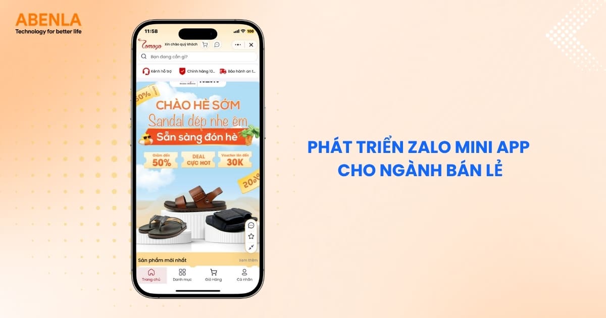 Bán hàng trên Zalo qua Zalo Mini App