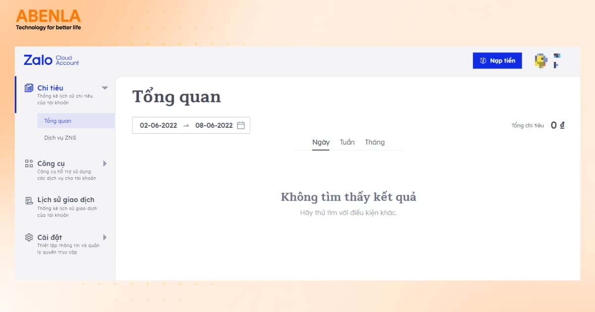 Bước 6: Hoàn tất đăng ký ZCA
