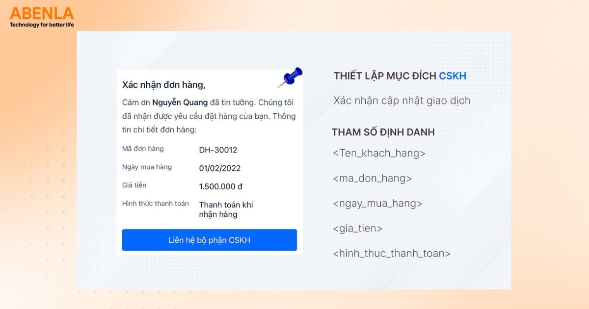 Các tham số định danh trong ZNS