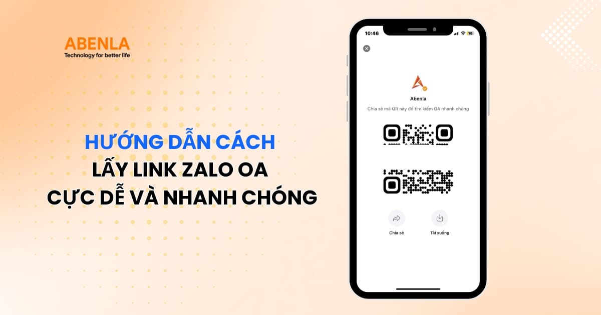 cách lấy link zalo oa