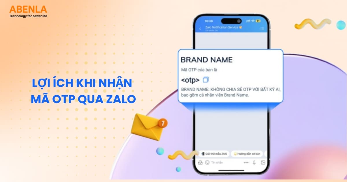 Lợi ích khi nhận mã OTP qua Zalo