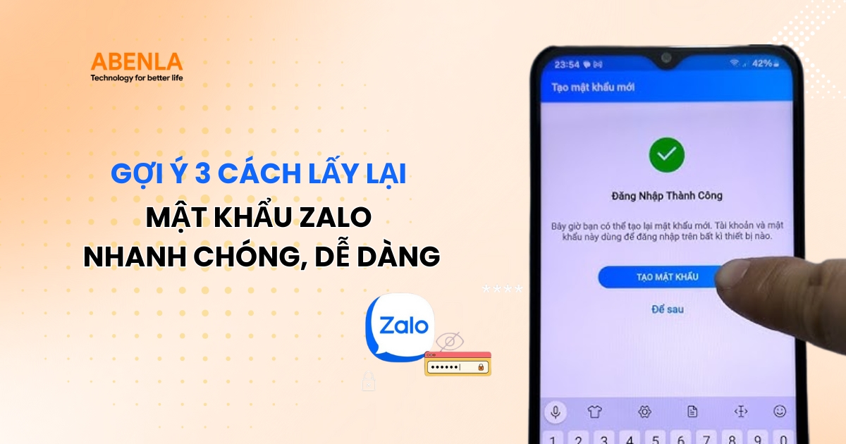 mật khẩu Zalo