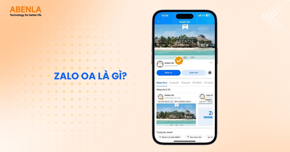 Những tính năng của Zalo OA