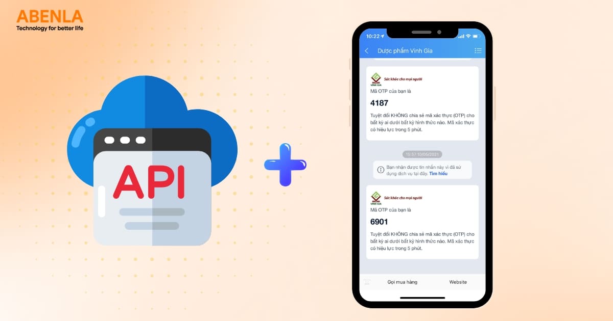 Tích hợp API ZNS OTP