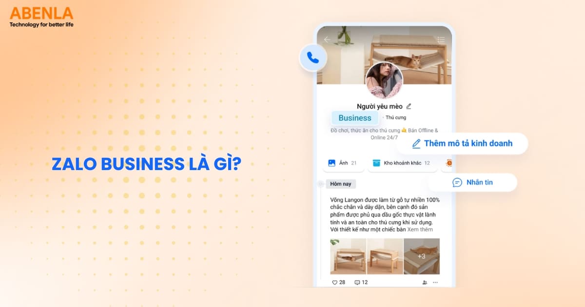 Zalo Business là gì?