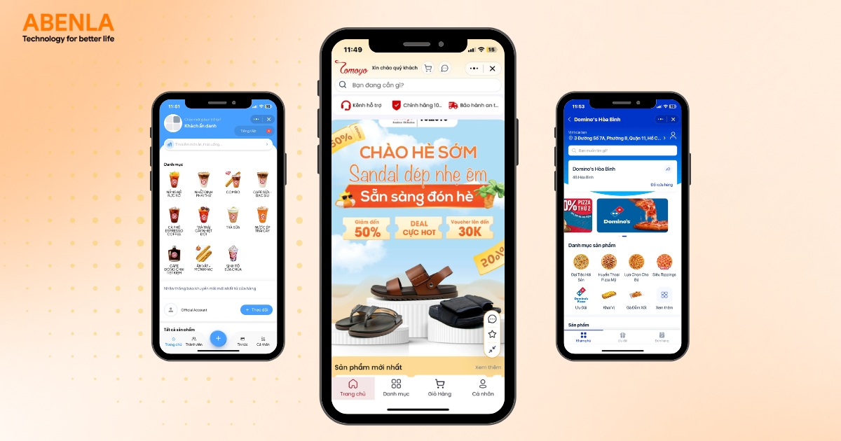 Zalo Mini App trong giao diện Zalo