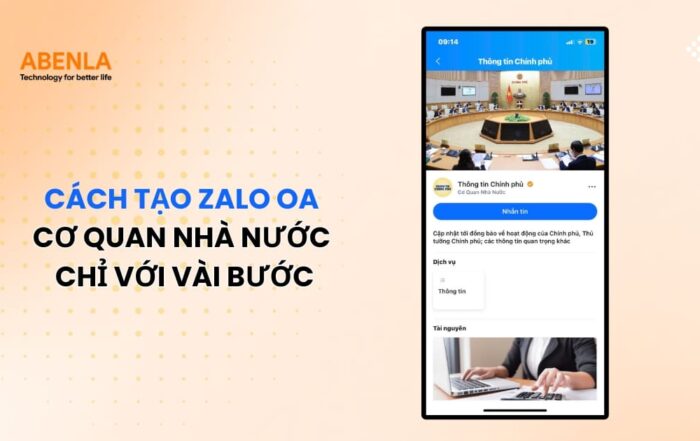 zalo oa cơ quan nhà nước