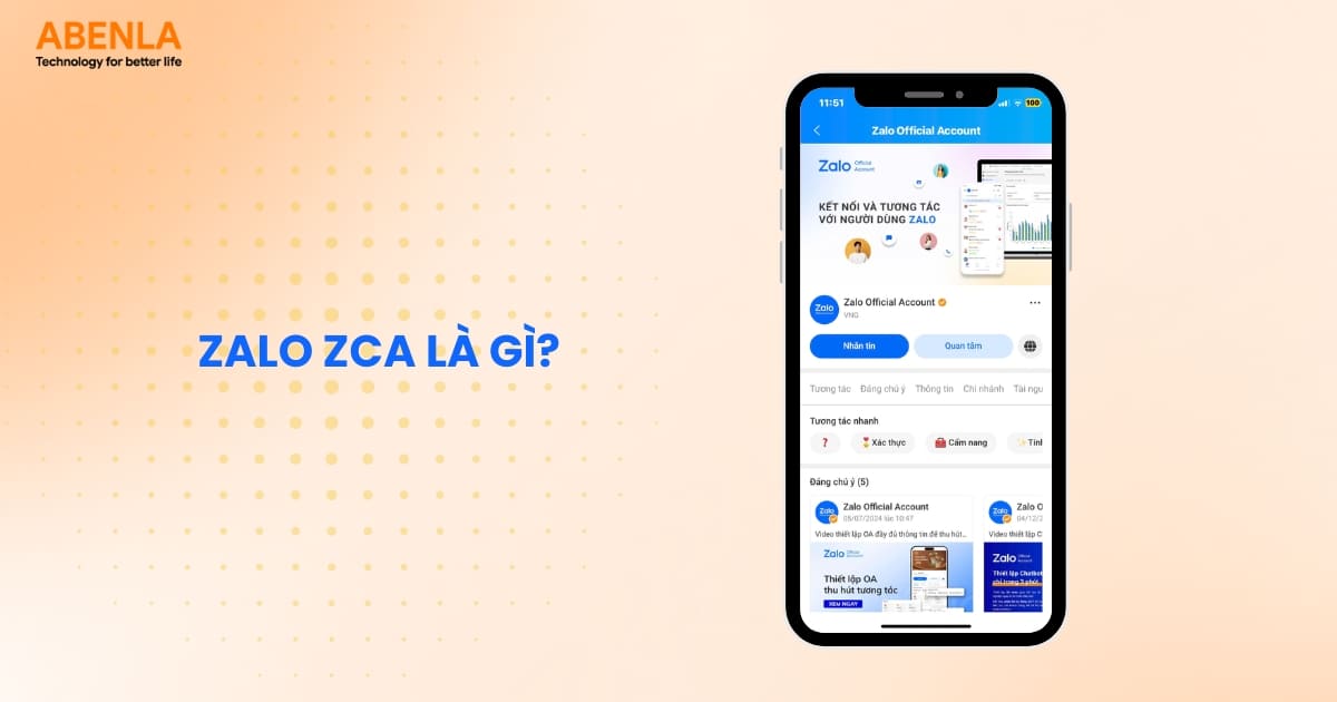 Zalo ZCA là gì?