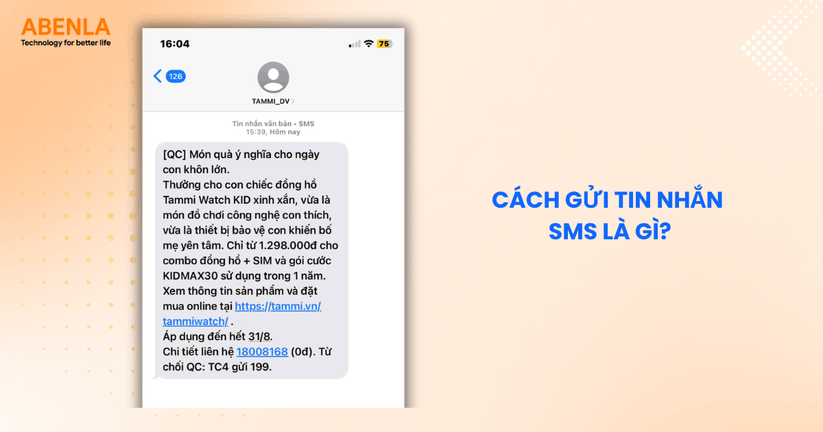 Cách gửi tin nhắn SMS là gì?