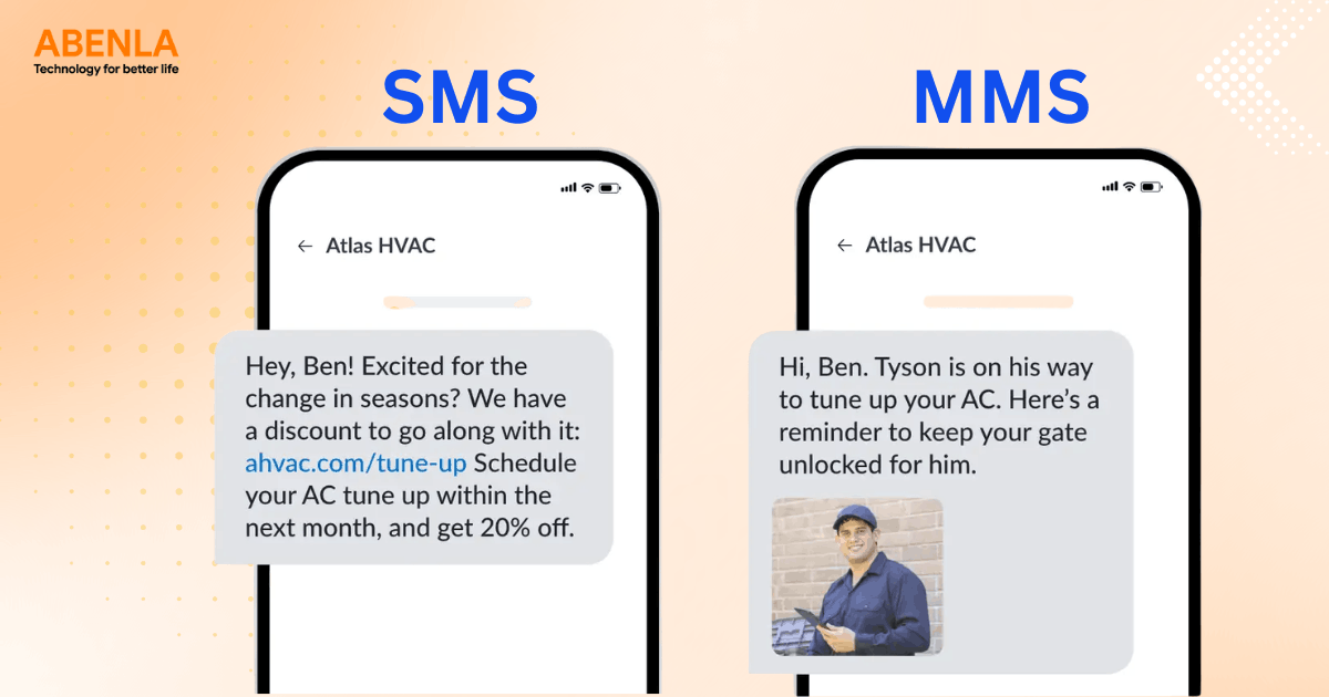 Điểm khác nhau giữa tin nhắn SMS và tin nhắn MMS