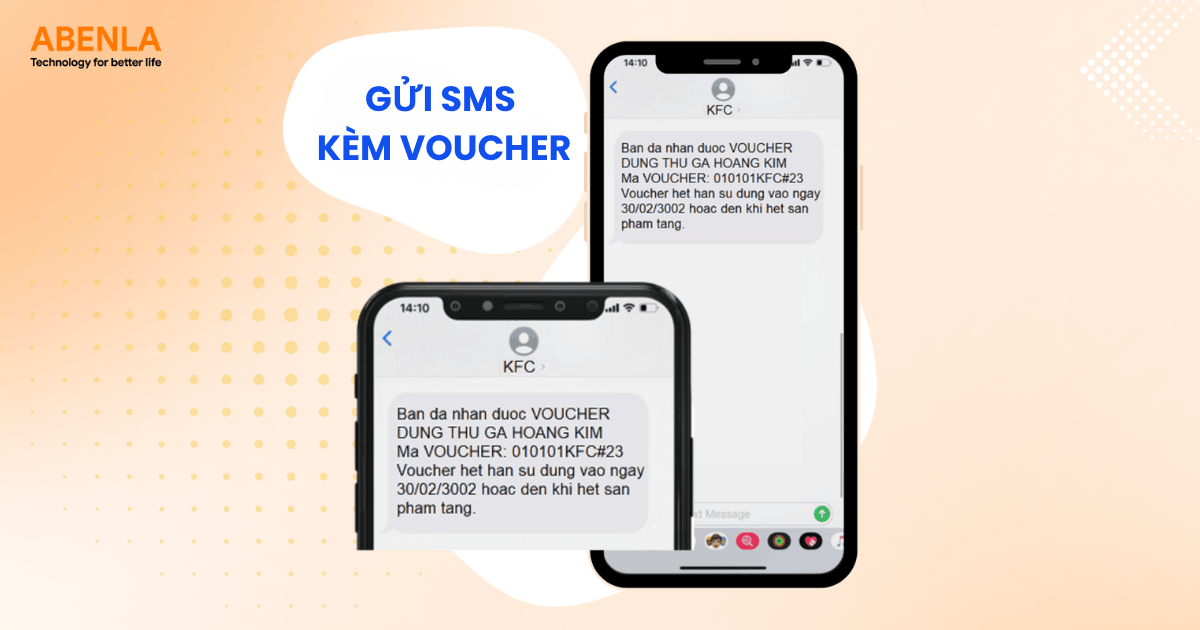 Gửi voucher cho khách hàng