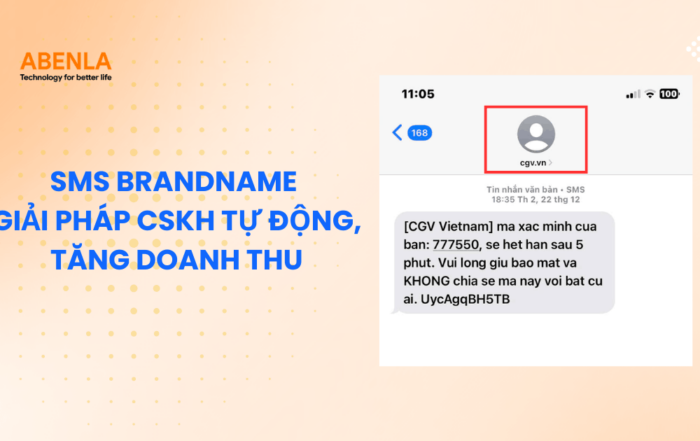 SMS Brandname - Giải pháp CSKH tự động, tăng doanh thu