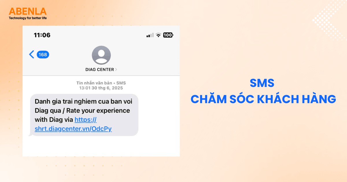 SMS chăm sóc khách hàng