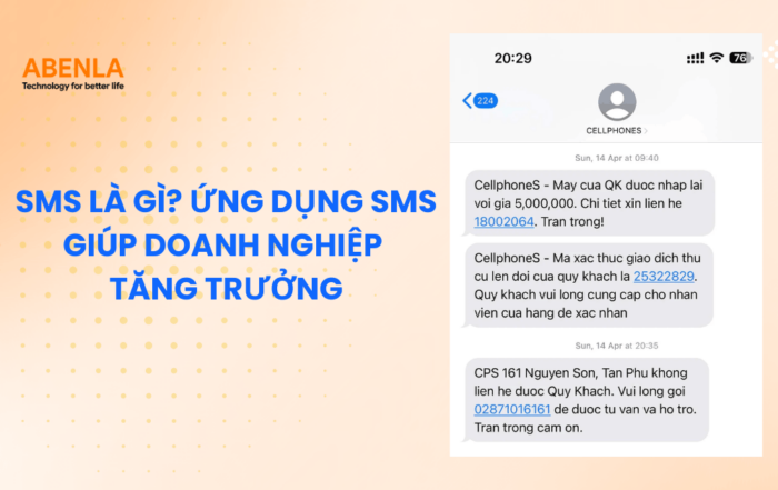 SMS là gì? Ứng dụng SMS giúp doanh nghiệp tăng trưởng