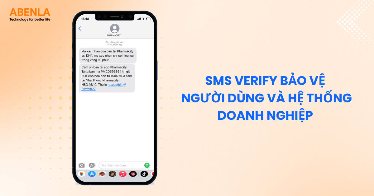 SMS Verify bảo vệ người dùng và hệ thống doanh nghiệp