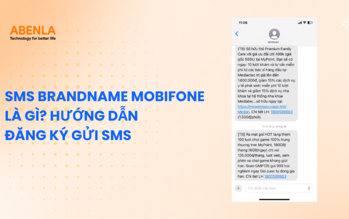 SMS Brandname MobiFone là gì? Hướng dẫn đăng ký gửi SMS