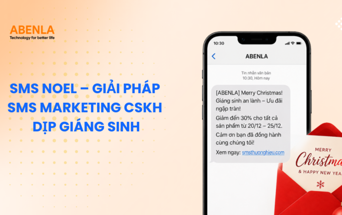 SMS Noel – Giải pháp SMS Marketing CSKH dịp Giáng sinh