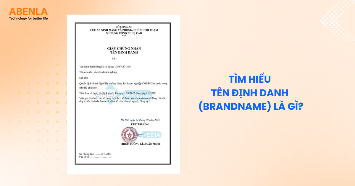 Tìm hiểu tên định danh (Brandname) là gì?