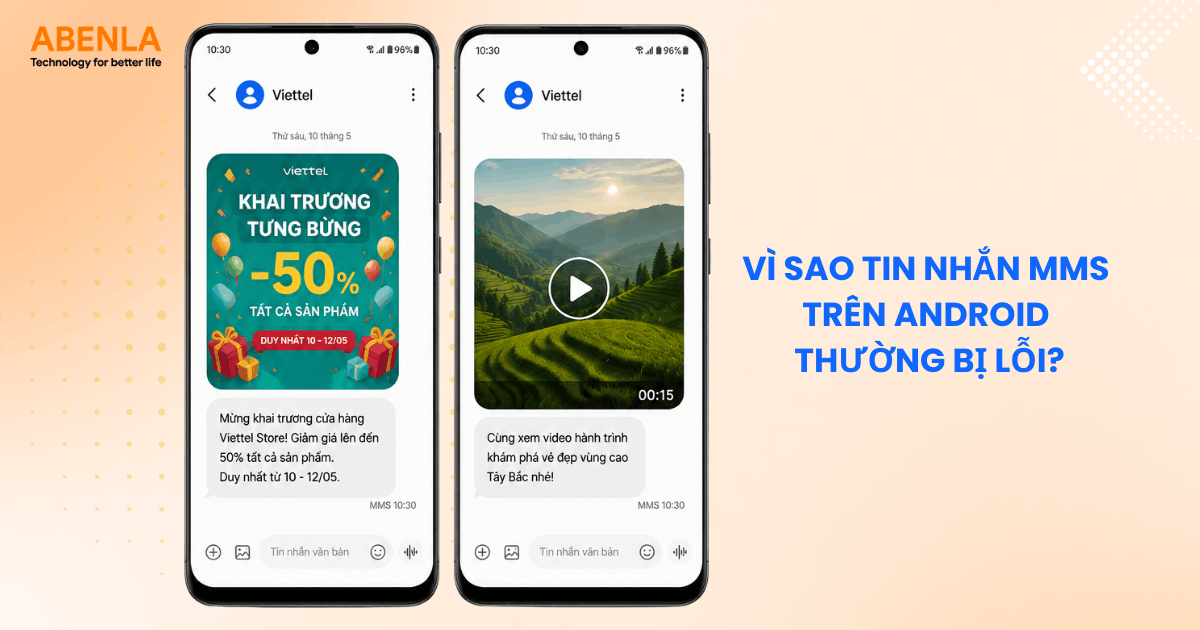 Vì sao tin nhắn MMS trên Android thường bị lỗi?